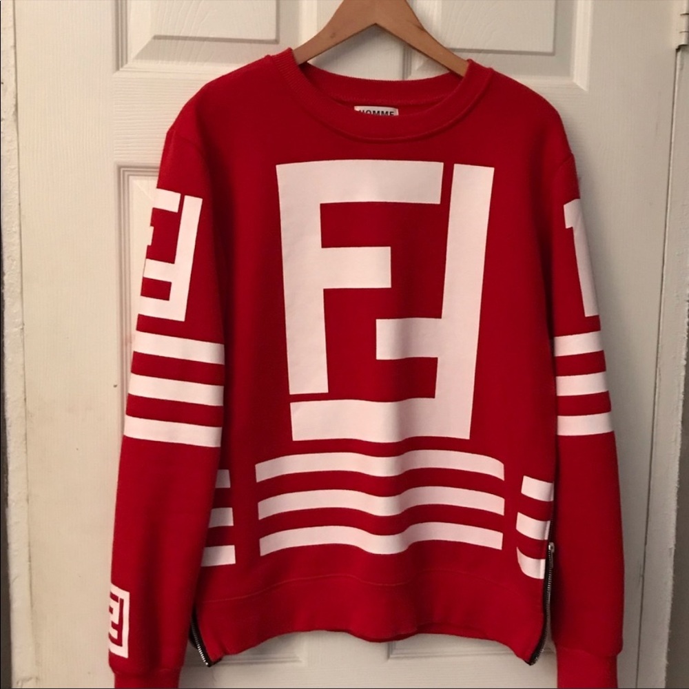 Homme + Femme Fendi Lagerfeld sweater